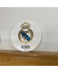 Cartel Real Madrid con Nombre