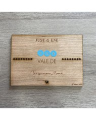 Tarjeta Vale de Regalo para Tienda con Nombre