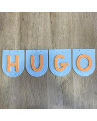 Banderín Metacrilato con Nombre