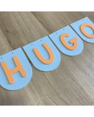 Banderín Metacrilato con Nombre