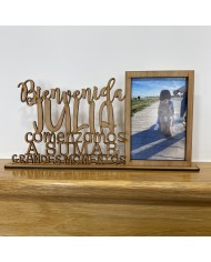 Marco de Madera con Frase