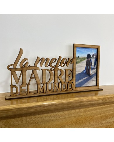 Marco de Madera con Frase Marco de Madera con Frase