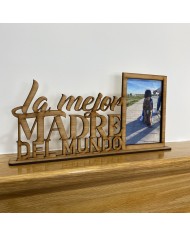 Marco de Madera con Frase