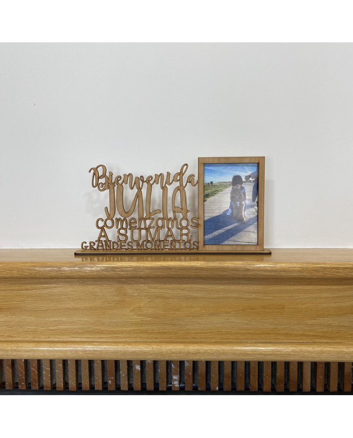 Marco de Madera con Frase