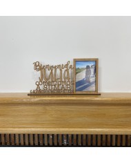 Marco de Madera con Frase