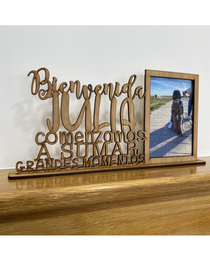Marco de Madera con Frase
