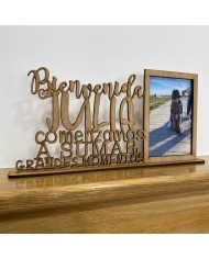 Marco de Madera con Frase