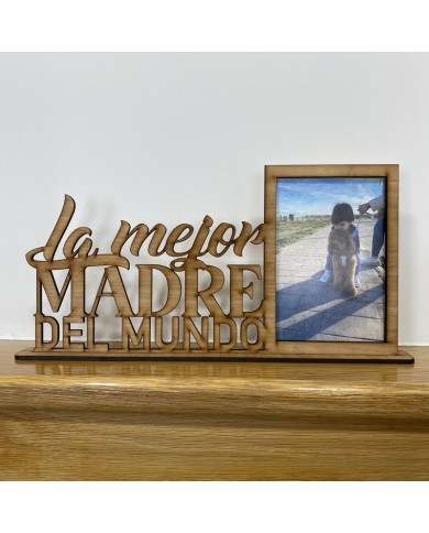 Marco de Madera con Frase Marco de Madera con Frase
