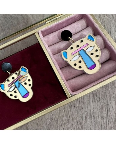 Pendientes Leopardo Pendientes Leopardo