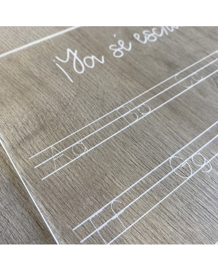 Tablilla para Aprender a Escribir