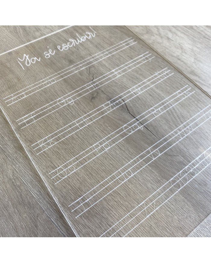 Tablilla para Aprender a Escribir