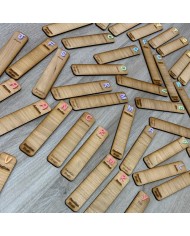 Marcapáginas Inicial y Nombre