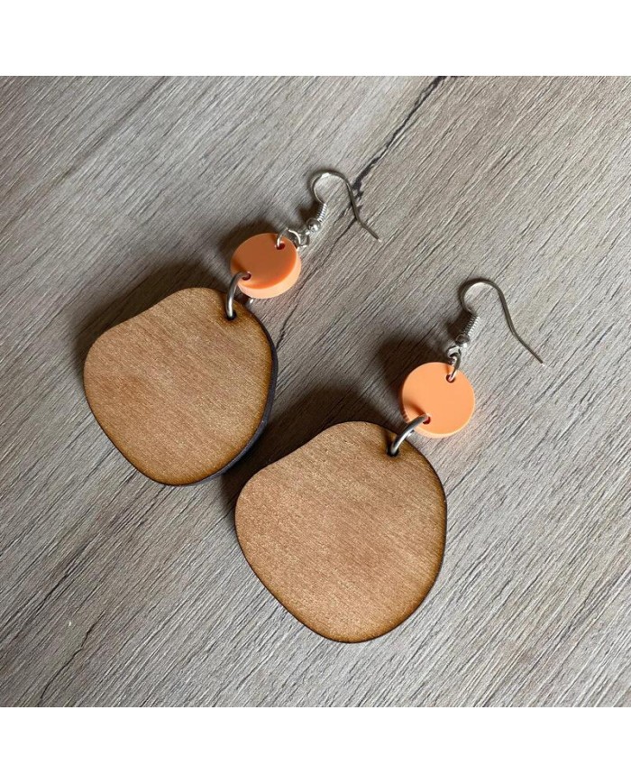 Pendiente Irregular Madera