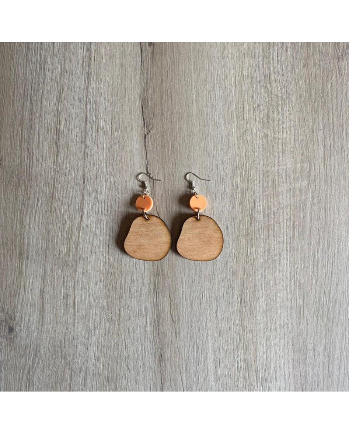Pendiente Irregular Madera