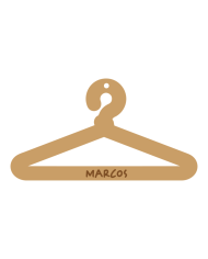 Llavero Percha Madera