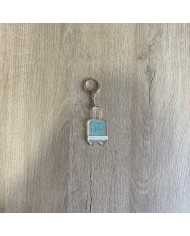 Llavero Maleta con Nombre y Número de Teléfono en Vinilo para Niños Llavero Maleta con Nombre y Número de Teléfono en Vinilo para Niños