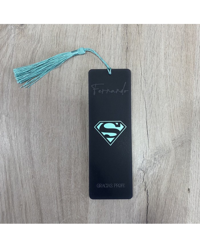 Marcapáginas Superman - Super Profe