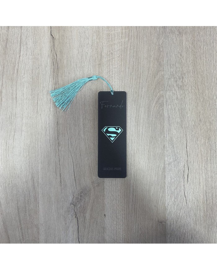 Marcapáginas Superman - Super Profe