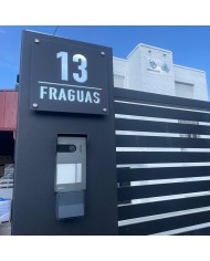 Cartel Señal con Número