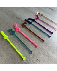 Pack 8 Agitadores en forma de Pene