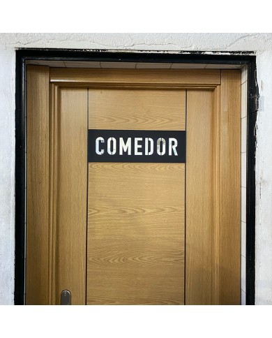 Cartel Identificador de Estancias Cartel Identificador de Estancias