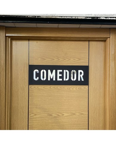 Cartel Identificador de Estancias Cartel Identificador de Estancias