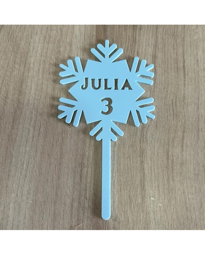 Topper Frozen con Nombre Topper Frozen con Nombre