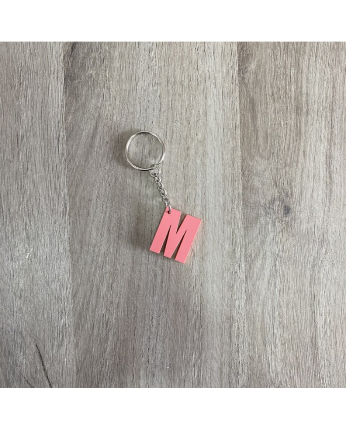 Llavero con Inicial Metacrilato