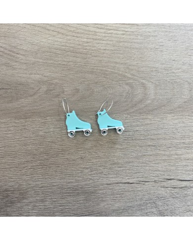Pendientes Patín con Ruedas
