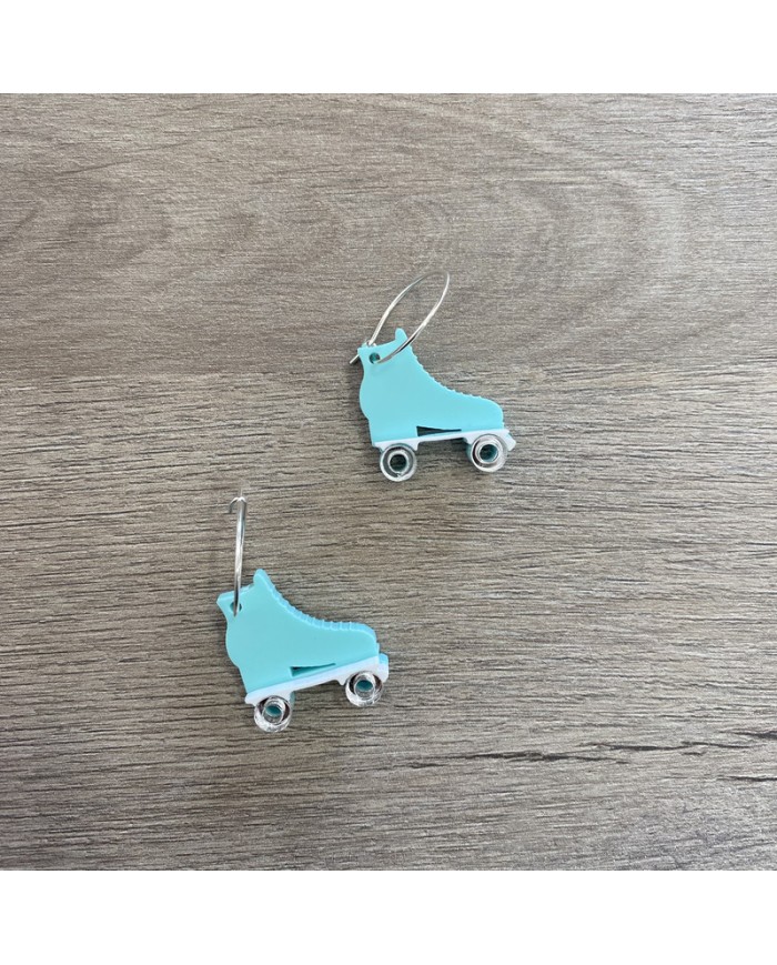 Pendientes Patín con Ruedas