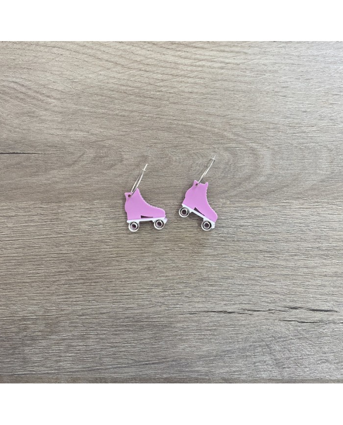 Pendientes Patín con Ruedas