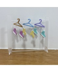 Pendientes Patín con Ruedas