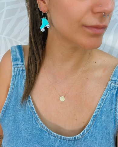 Pendientes Patín con Ruedas