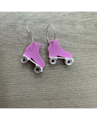 Pendientes Patín con Ruedas