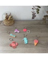 Llavero con Nombre en Relieve de Metacrilato Llavero con Nombre en Relieve de Metacrilato
