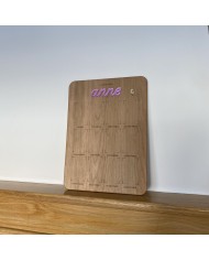 Cartel "Mi primer año" con Nombre para Fotos Instantáneas Polaroid