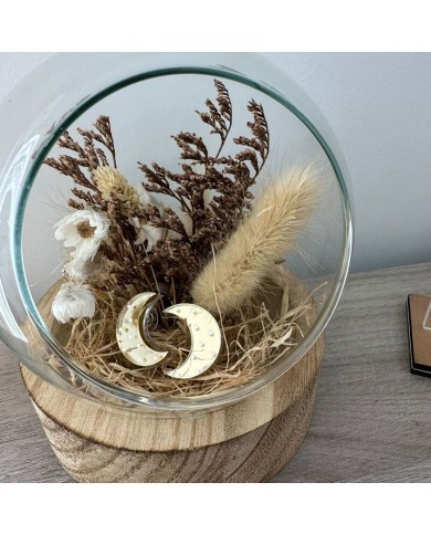 Pendientes Luna Lunera