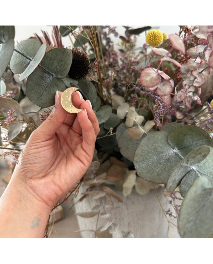 Pendientes Luna Lunera