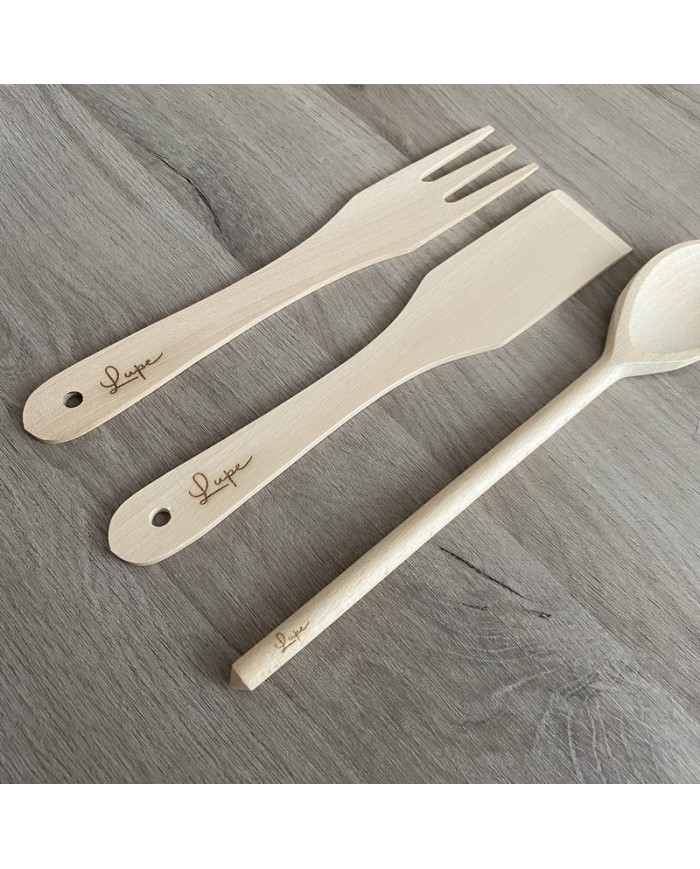 Utensilios de Cocina con Nombre Grabado