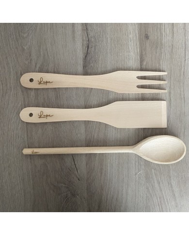 Utensilios de Cocina con Nombre Grabado Utensilios de Cocina con Nombre Grabado