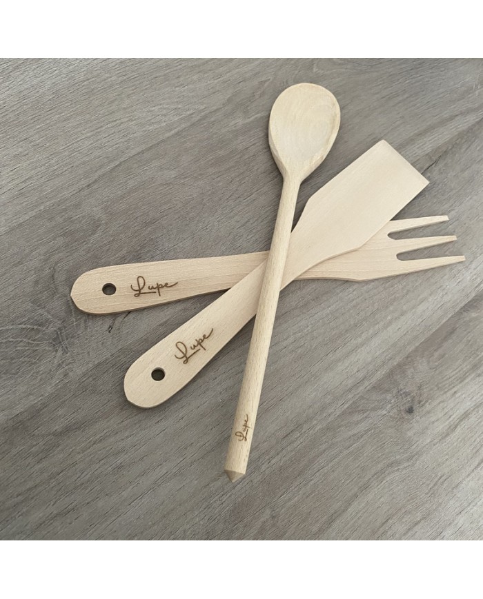 Utensilios de Cocina con Nombre Grabado