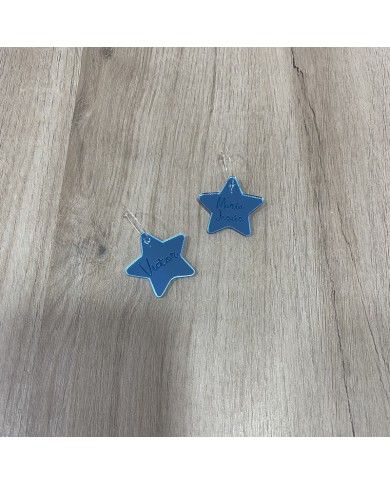 Identificador de Copa de Estrella con Nombre Grabado