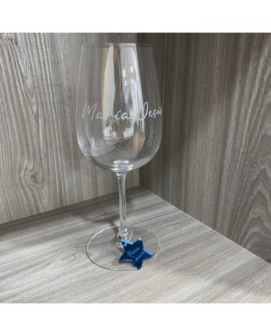 Identificador de Copa de Estrella con Nombre Grabado