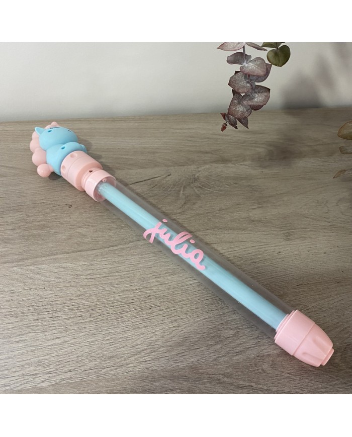 Pistola de Agua con Nombre en vinilo