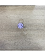 Llavero Inicial y Smiley