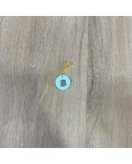 Llavero Inicial con Doble Color