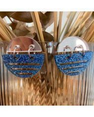 Pendientes de Flor más Circulo