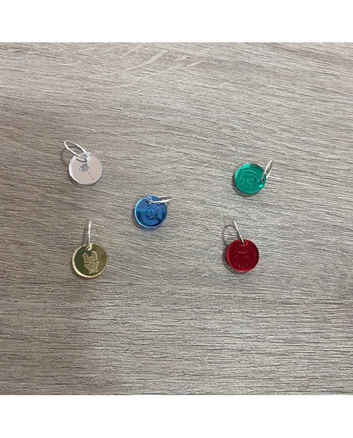 Charm Marvel Capitán América con o sin Pulsera