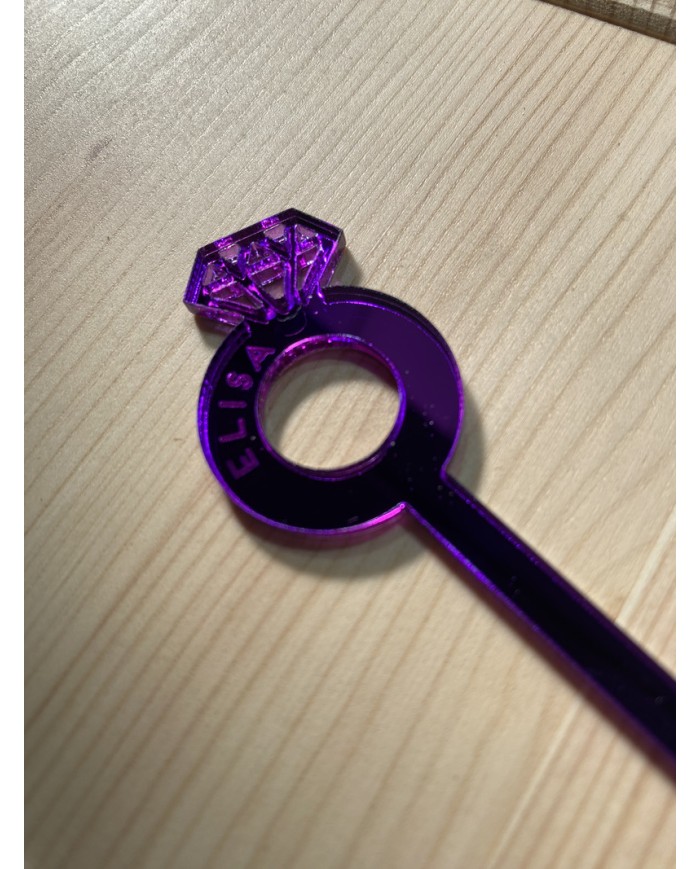 Agitador Anillo con Nombre