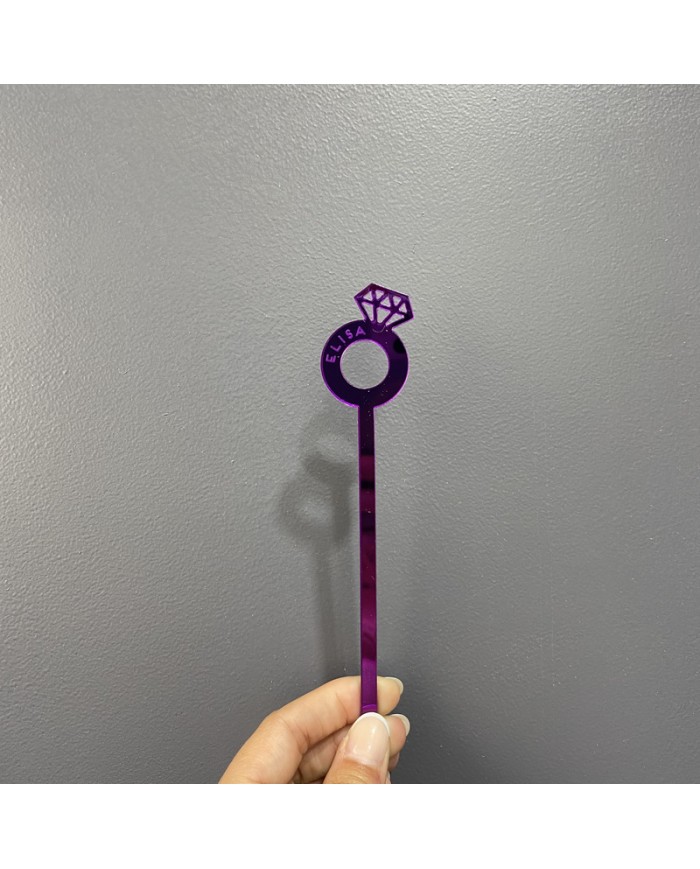 Agitador Anillo con Nombre